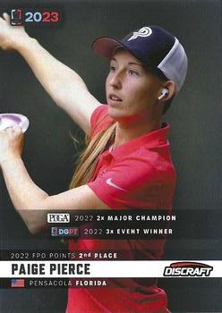 2023 Disc Golf Pro Tour #FPO2 Paige Pierce Front